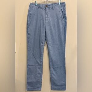 Bonobos Light Blue Slim Straight Leg Pants